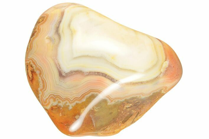 Polished Banded Fairburn Agate - Nebraska #189389